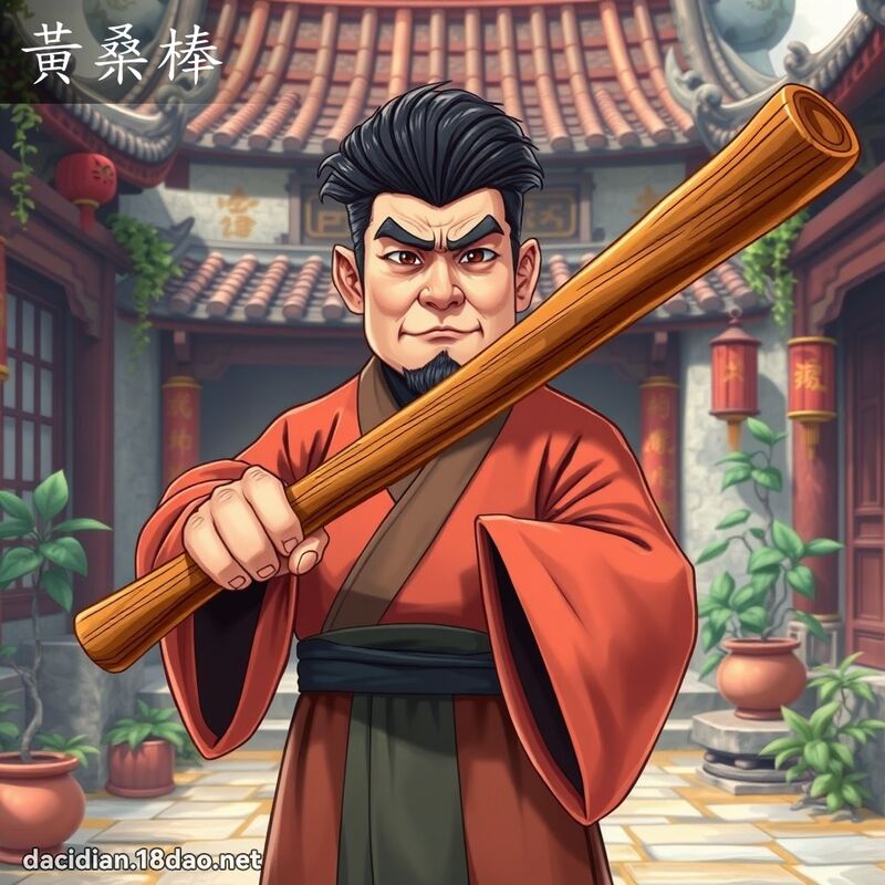 黃桑棒 - 國語大辭典配圖