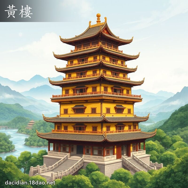 黃樓 - 國語大辭典配圖
