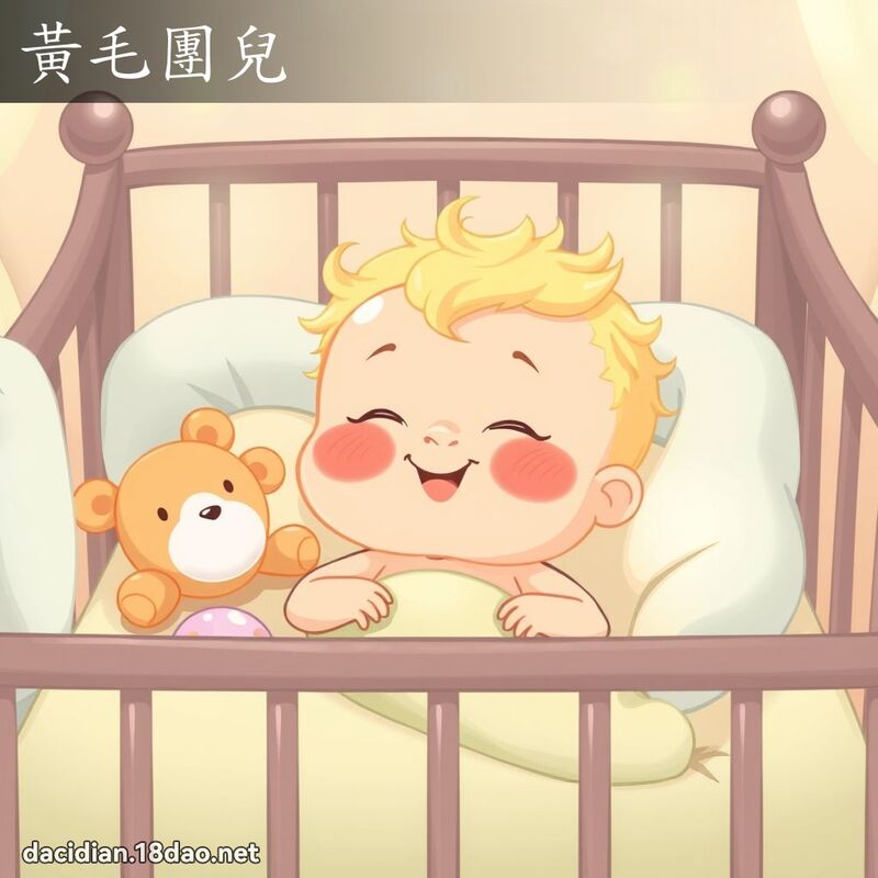 黃毛團兒 - 國語大辭典配圖