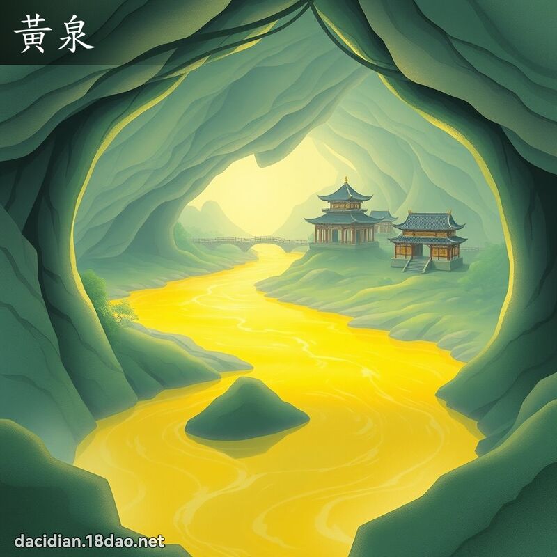 黃泉 - 國語大辭典配圖