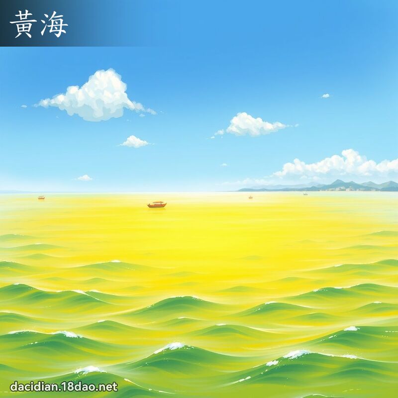 黄海 - 国语大辞典配图
