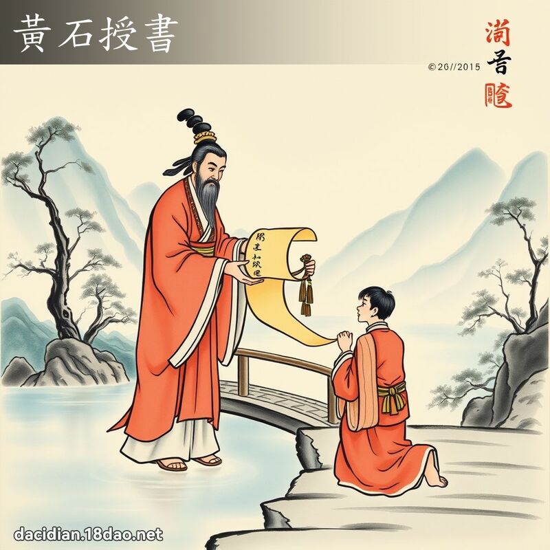 黃石授書 - 國語大辭典配圖