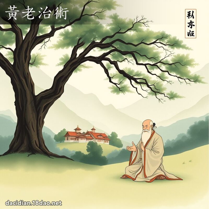 黃老治術 - 國語大辭典配圖