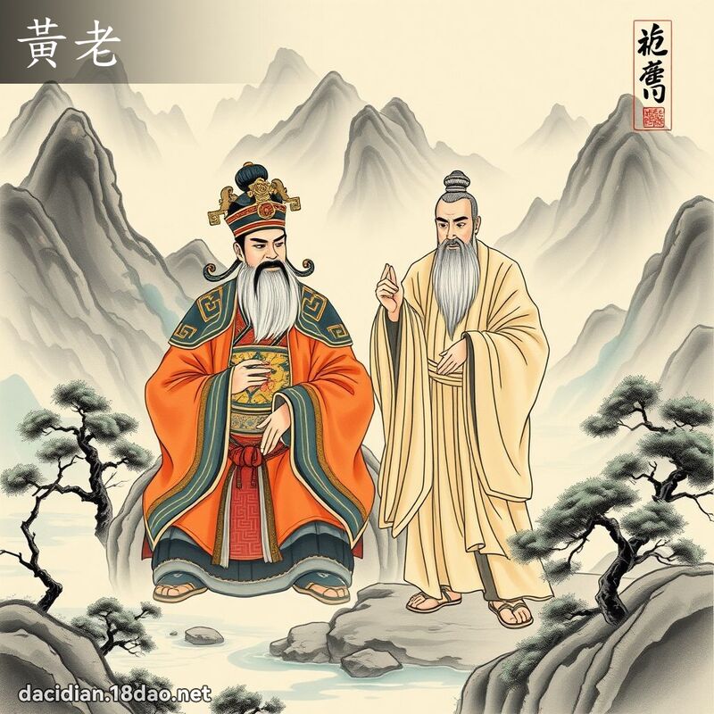 黃老 - 國語大辭典配圖