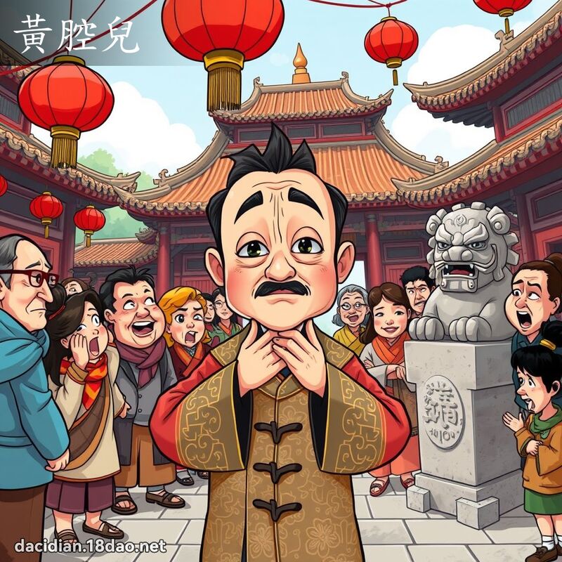 黄腔儿 - 国语大辞典配图