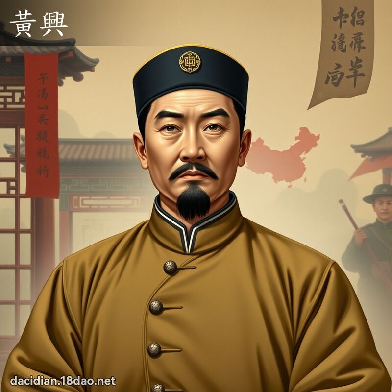 黃興 - 國語大辭典配圖