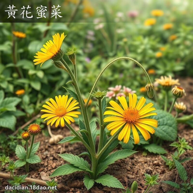 黄花蜜菜 - 国语大辞典配图