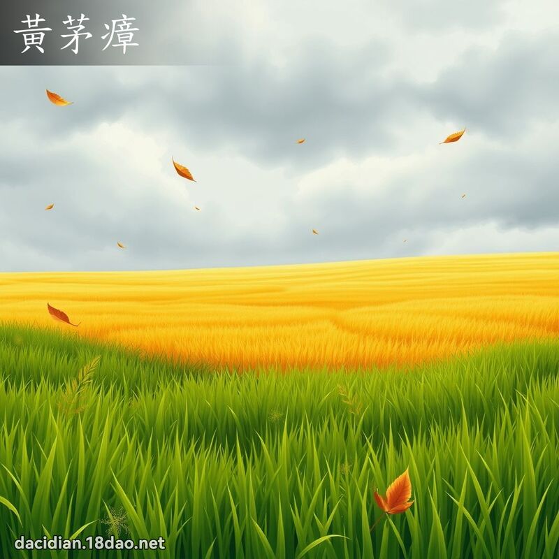 黄茅瘴 - 国语大辞典配图