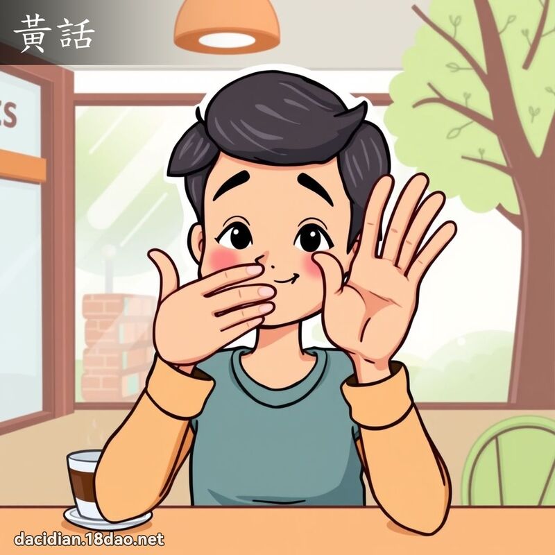 黃話 - 國語大辭典配圖