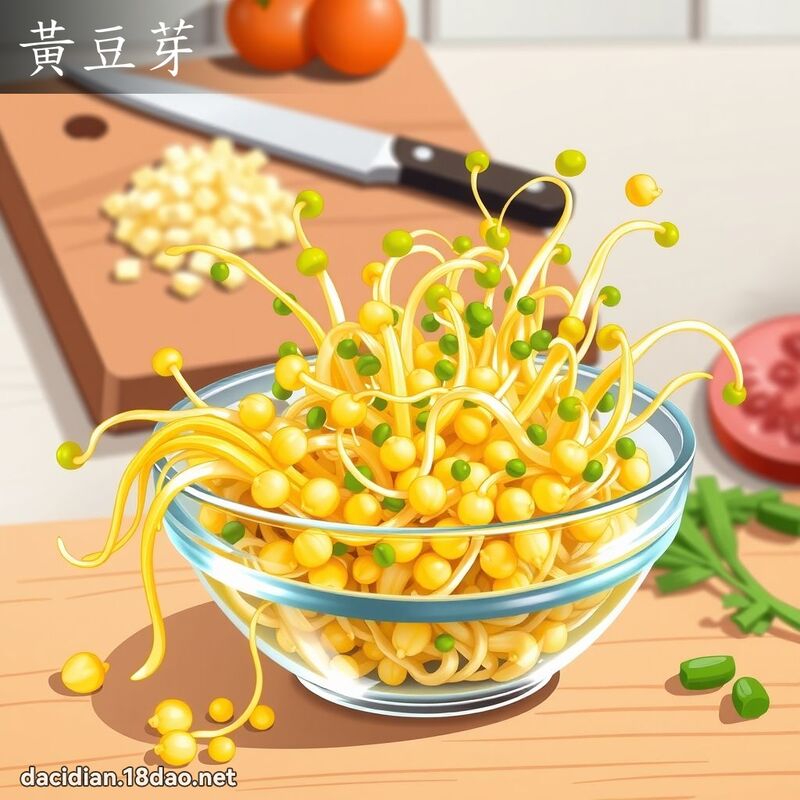 黃豆芽 - 國語大辭典配圖