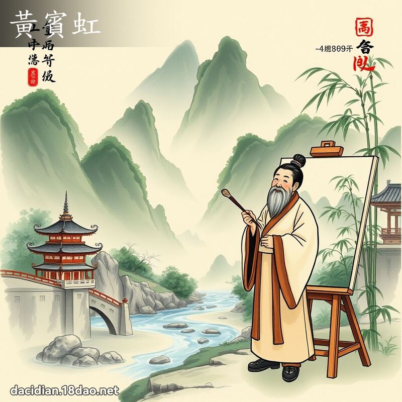 黃賓虹 - 國語大辭典配圖