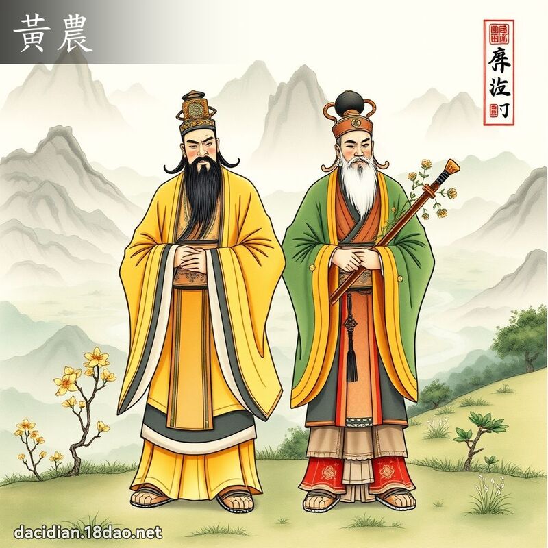 黄农 - 国语大辞典配图