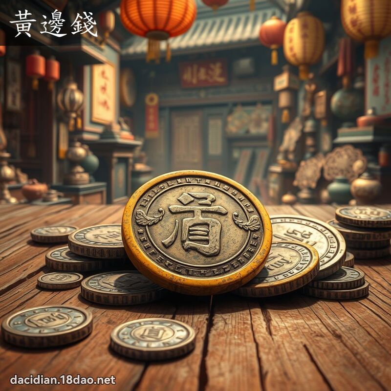黃邊錢 - 國語大辭典配圖