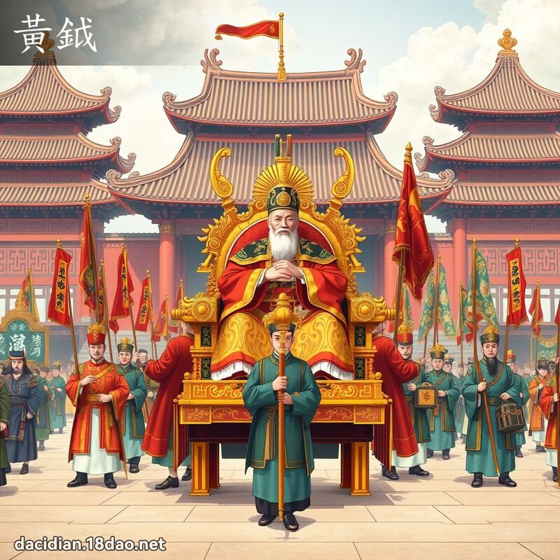 黃鉞 - 國語大辭典配圖
