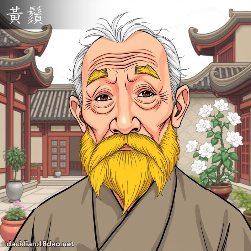 黃鬚 - 國語大辭典配圖