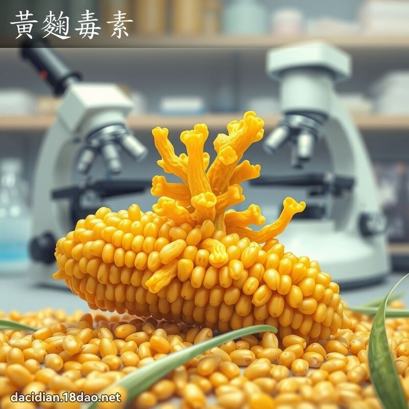 黃麴毒素 - 國語大辭典配圖