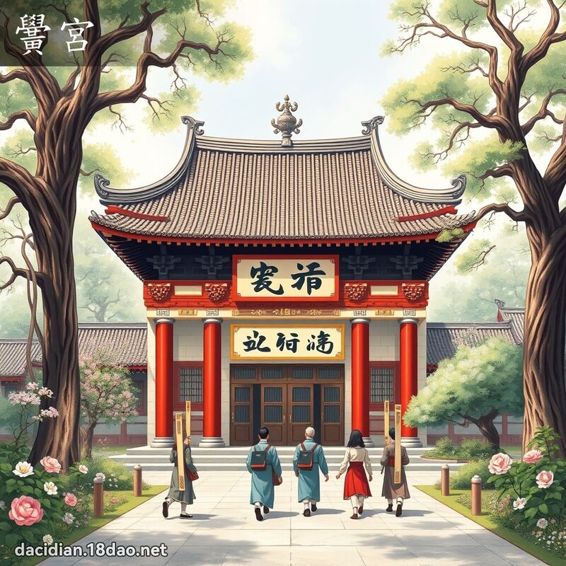 黌宫 - 国语大辞典配图