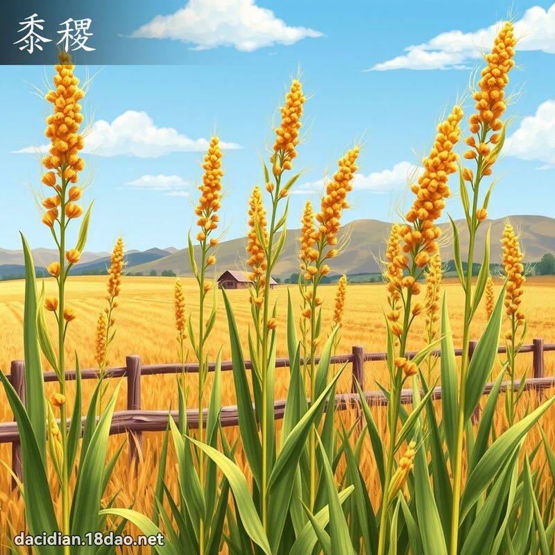 黍稷 - 國語大辭典配圖