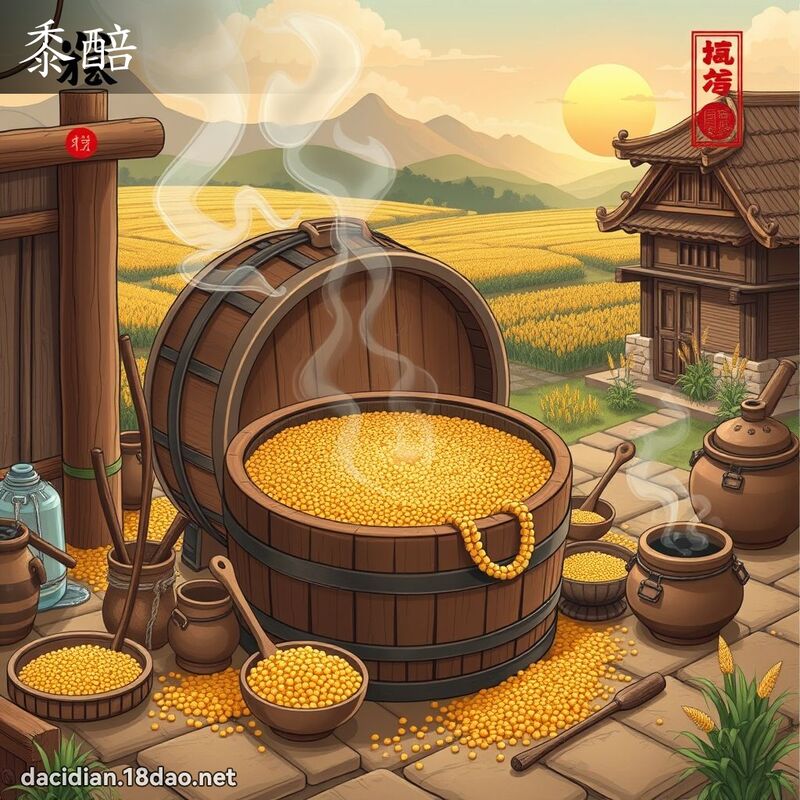 黍醅 - 國語大辭典配圖