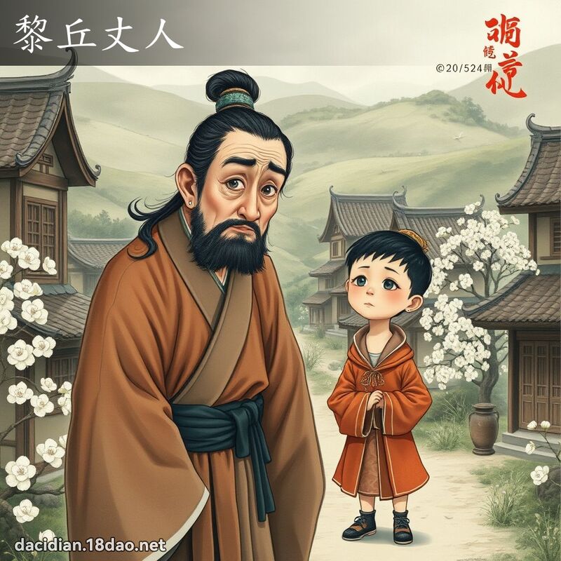 黎丘丈人 - 国语大辞典配图