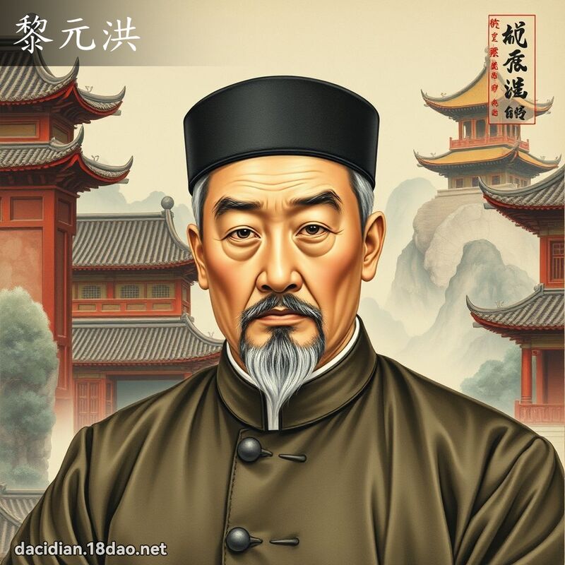 黎元洪 - 国语大辞典配图