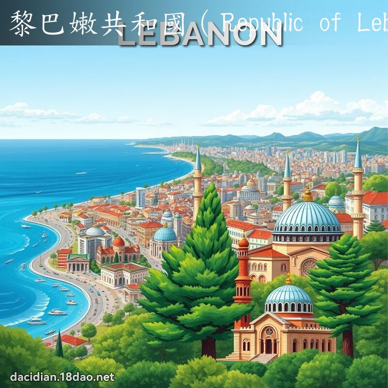 黎巴嫩共和国（Republic of Lebanon） - 国语大辞典配图