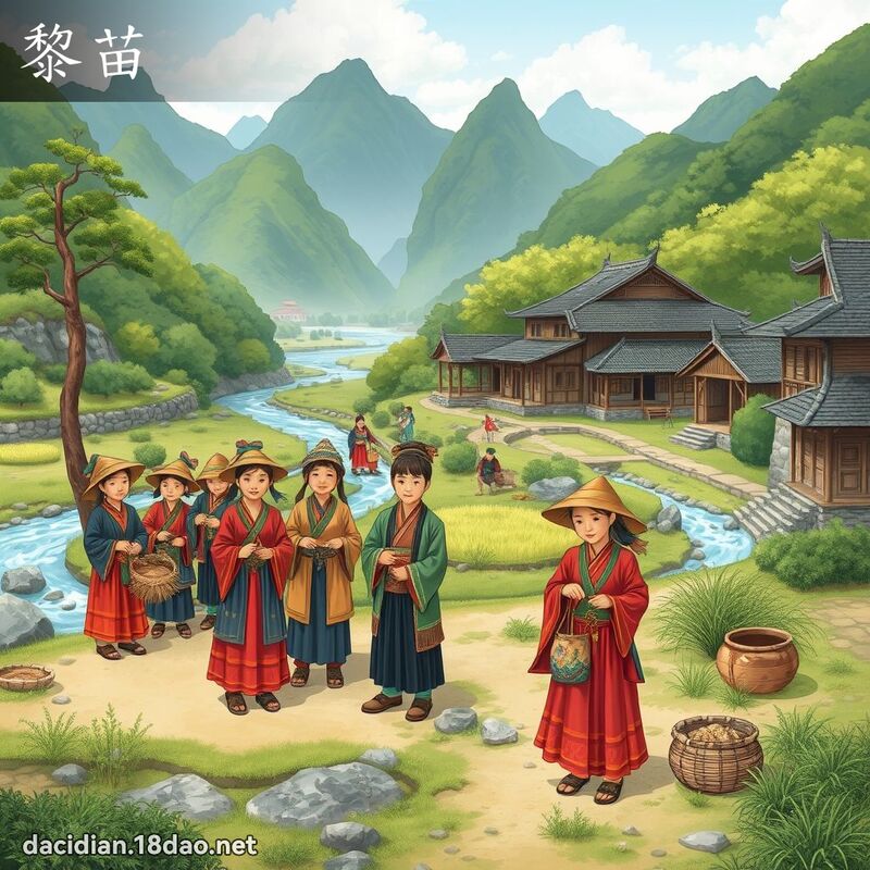 黎苗 - 國語大辭典配圖