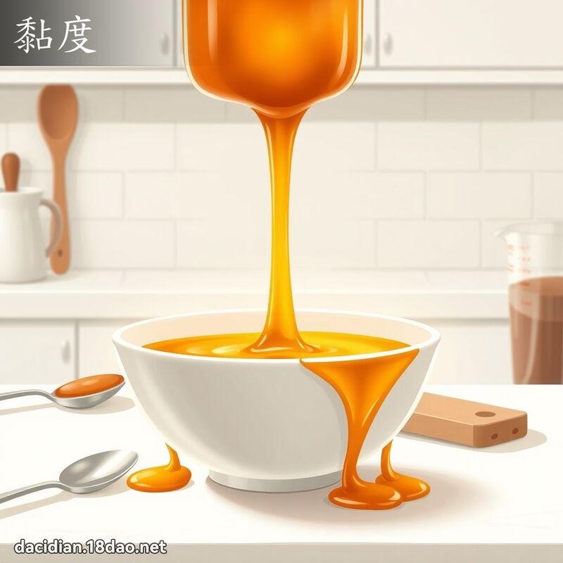 黏度 - 国语大辞典配图