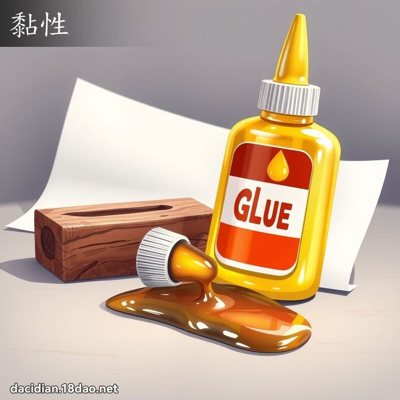 黏性 - 国语大辞典配图