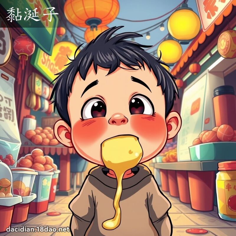 黏涎子 - 國語大辭典配圖