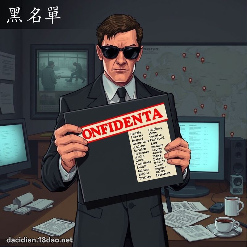 黑名单 - 国语大辞典配图