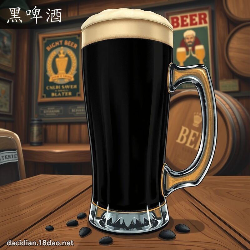 黑啤酒 - 国语大辞典配图