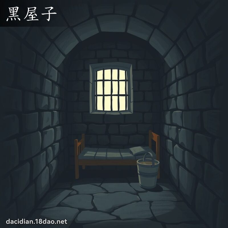 黑屋子 - 国语大辞典配图