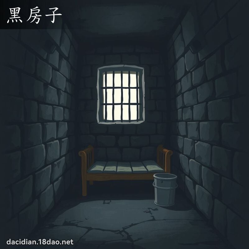 黑房子 - 国语大辞典配图