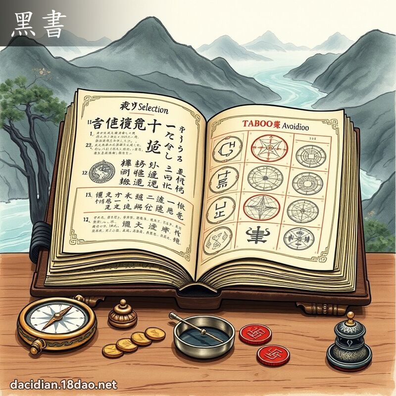 黑書 - 國語大辭典配圖
