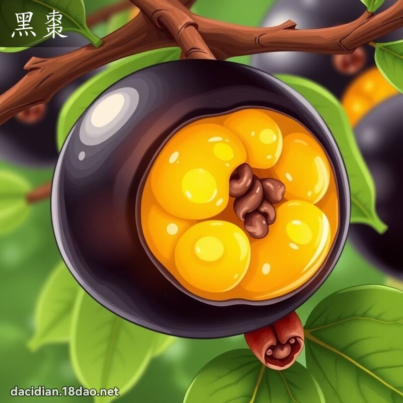 黑枣 - 国语大辞典配图