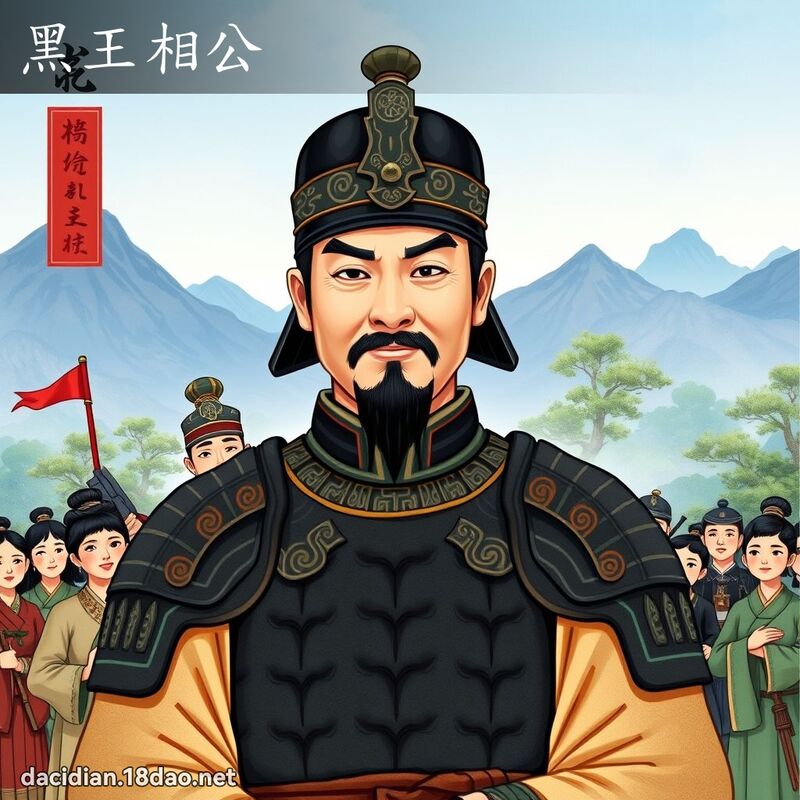 黑王相公 - 国语大辞典配图