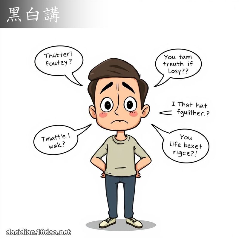黑白讲 - 国语大辞典配图