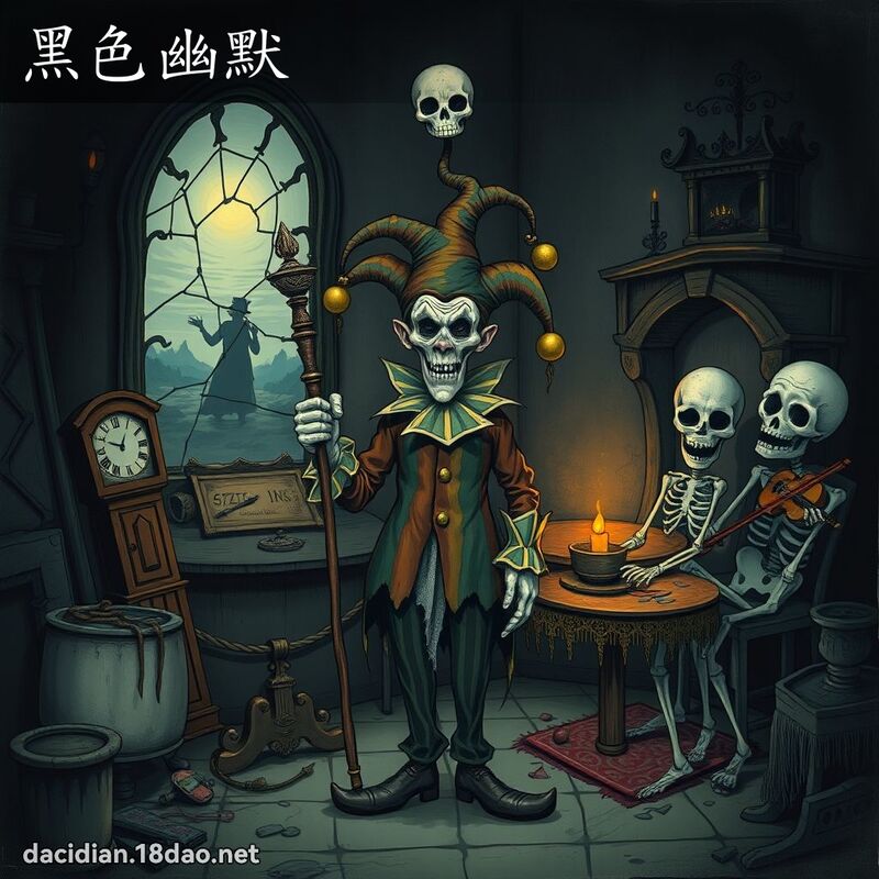 黑色幽默 - 國語大辭典配圖