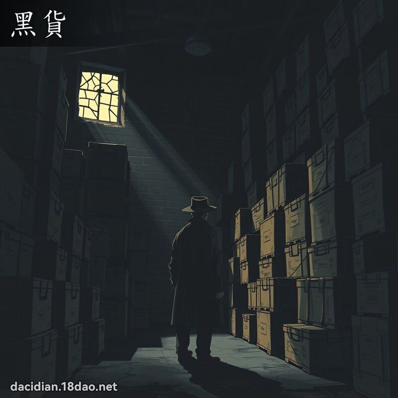 黑货 - 国语大辞典配图