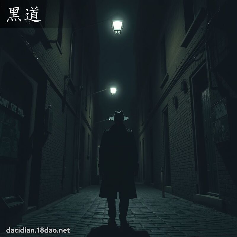 黑道 - 国语大辞典配图