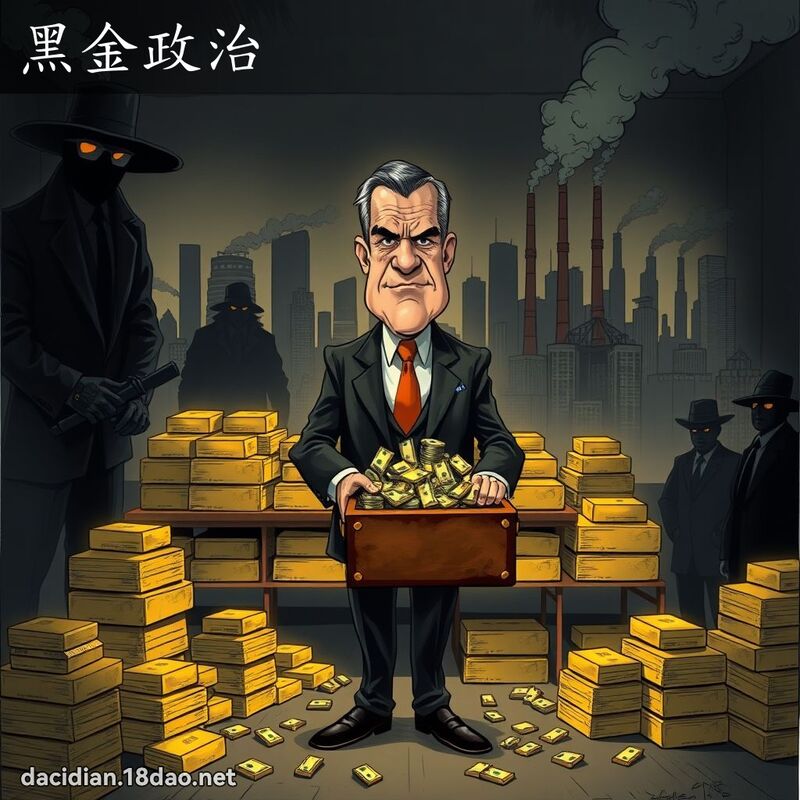 黑金政治 - 國語大辭典配圖