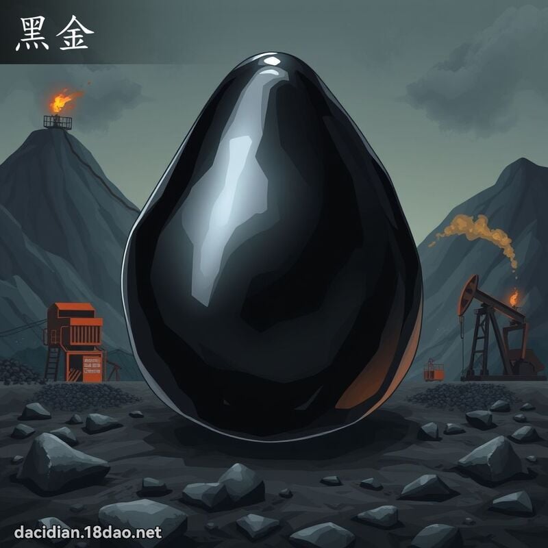 黑金 - 国语大辞典配图