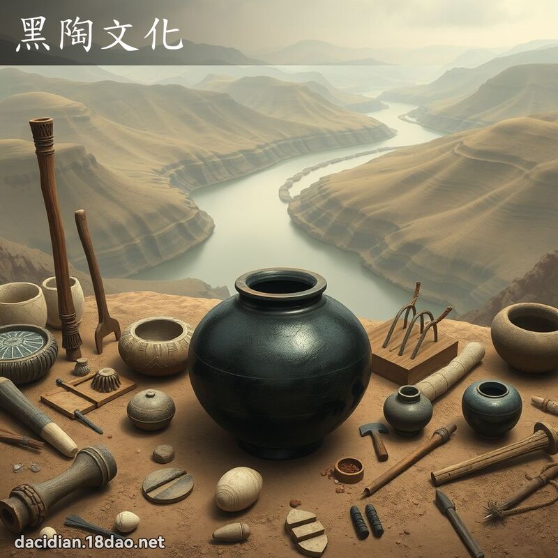 黑陶文化 - 國語大辭典配圖