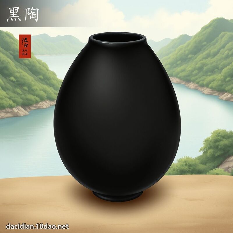 黑陶 - 國語大辭典配圖