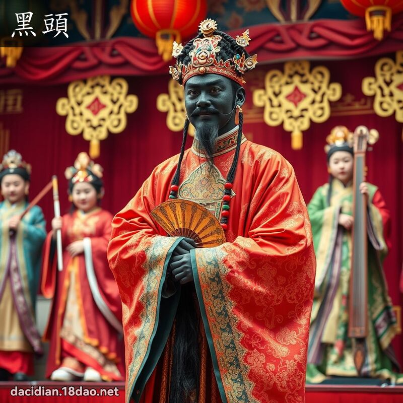 黑头 - 国语大辞典配图