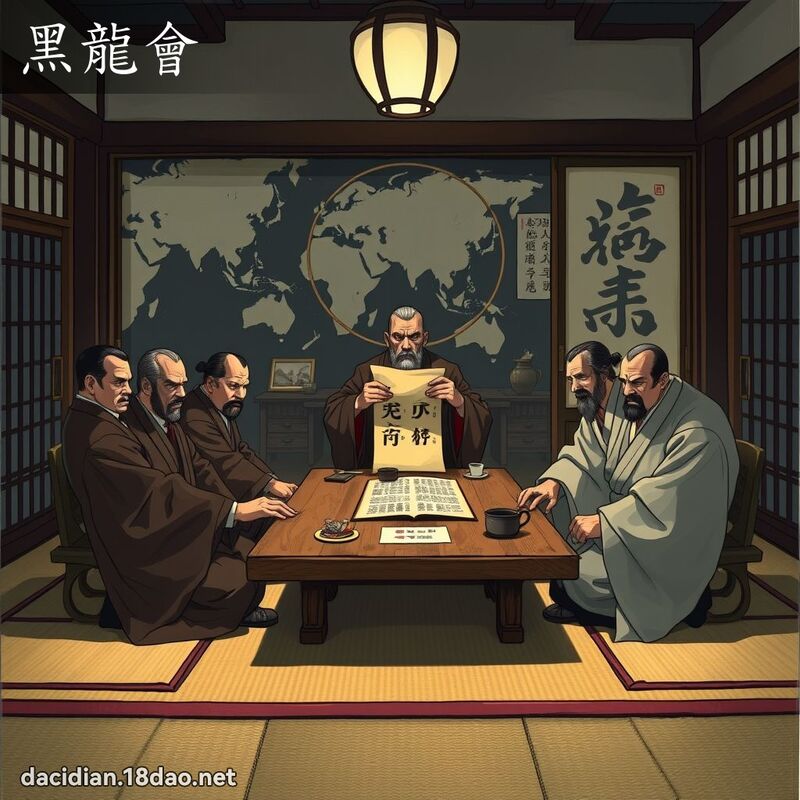 黑龍會 - 國語大辭典配圖