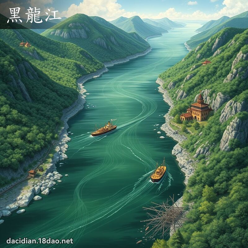 黑龍江 - 國語大辭典配圖