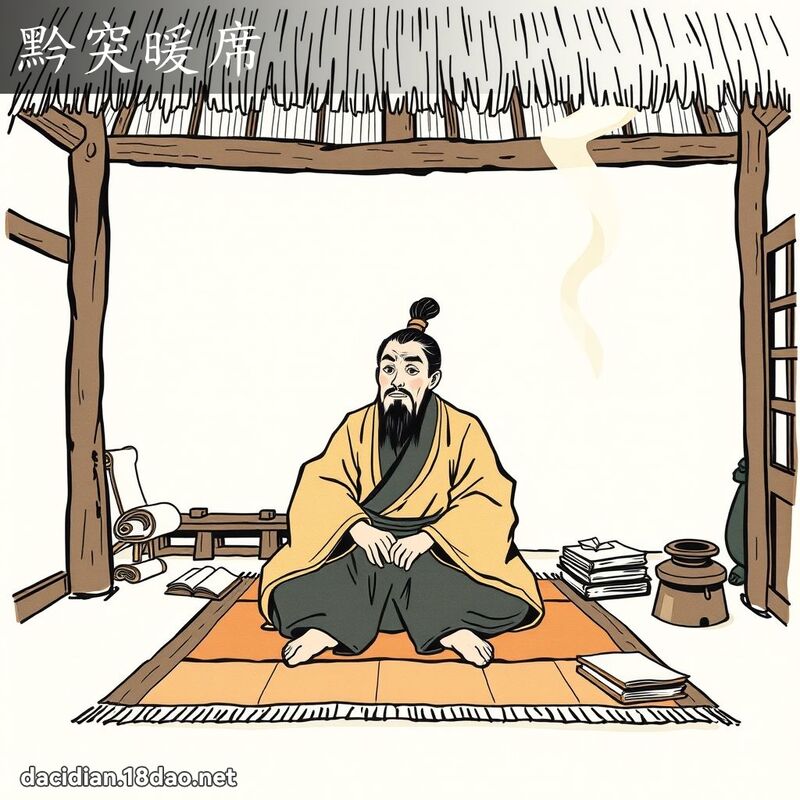 黔突暖席 - 国语大辞典配图