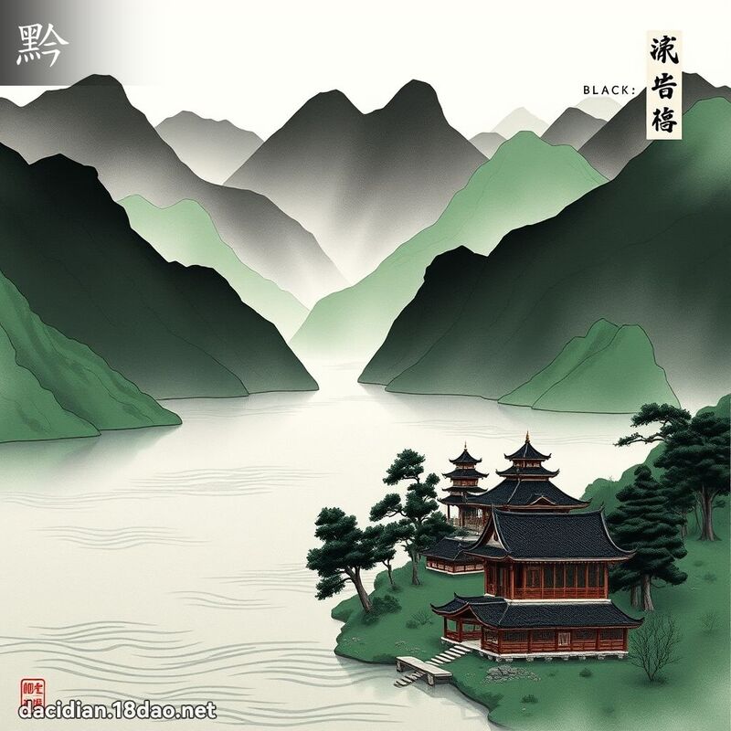 黔 - 國語大辭典配圖